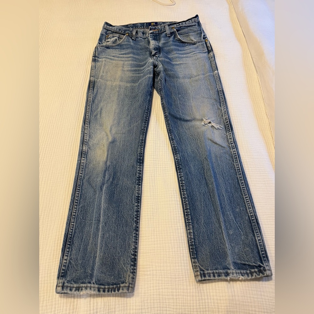 Classic Blue Men's Jeans 35x32